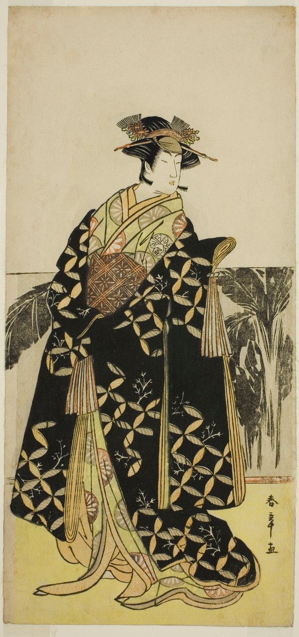Aktor Nakayama Tomisaburo I w niezidentyfikowanej roli autorstwa Katsukawa Shunsho