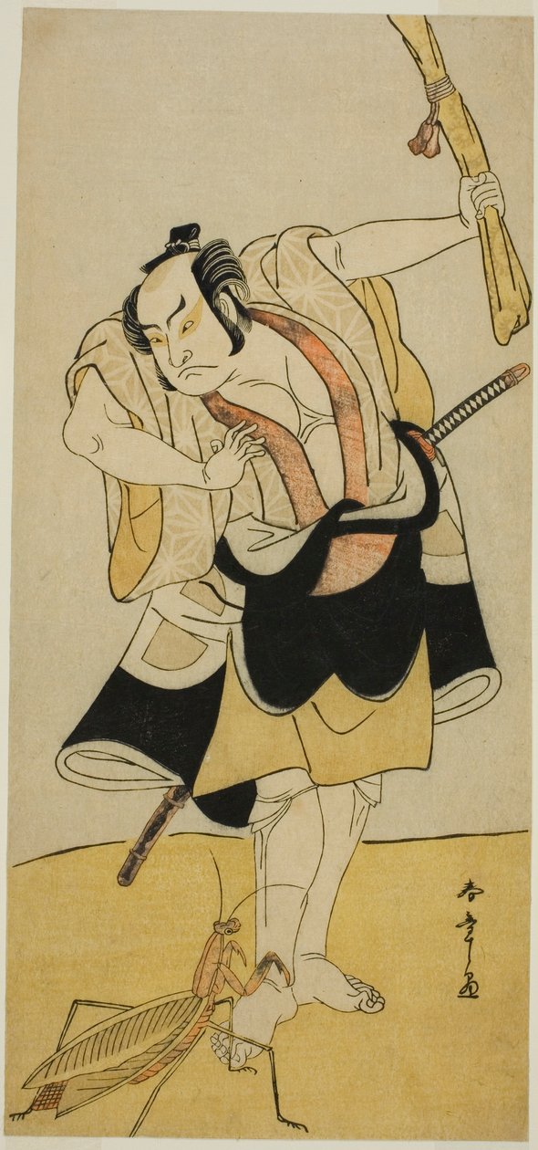 Aktor Otani Hiroji III w niezidentyfikowanej roli autorstwa Katsukawa Shunsho