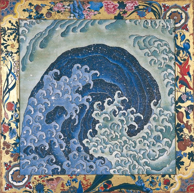 Kobieca fala autorstwa Katsushika Hokusai