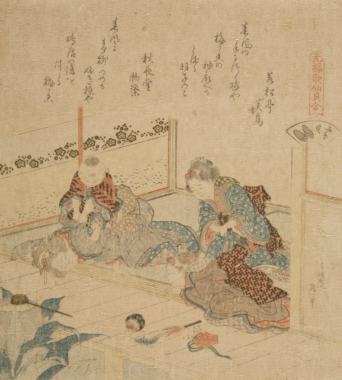 Abalone autorstwa Katsushika Hokusai