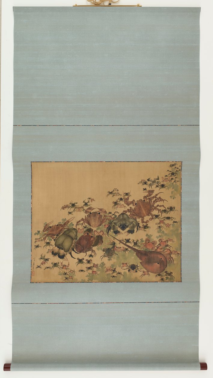 Skorupiaki, okres Edo, 1825-1830. autorstwa Katsushika Hokusai