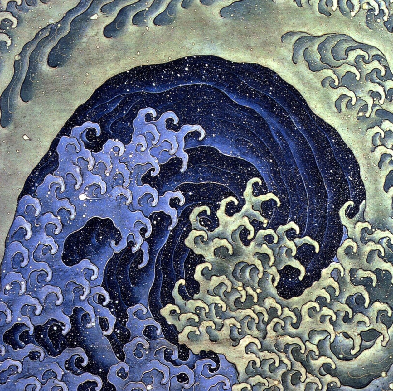 Kobieca fala autorstwa Katsushika Hokusai