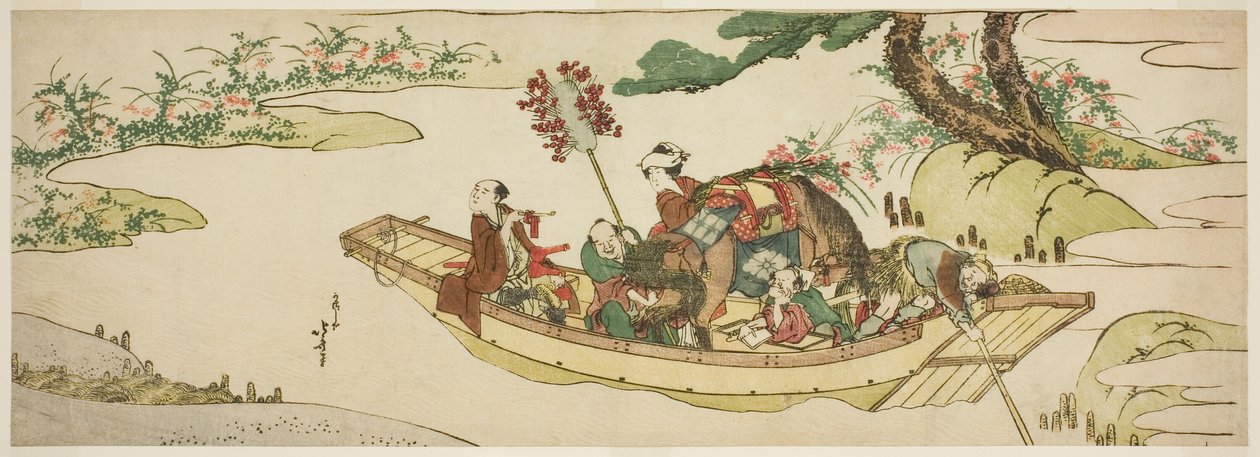 Prom autorstwa Katsushika Hokusai
