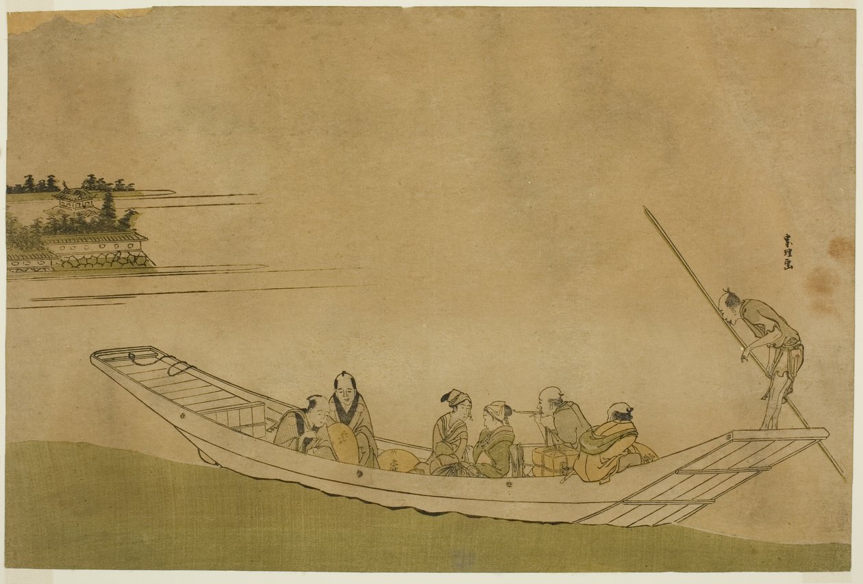 Prom autorstwa Katsushika Hokusai