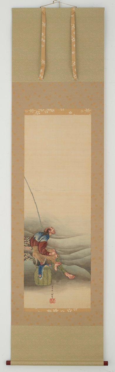 Rybak, okres Edo, 1849. autorstwa Katsushika Hokusai
