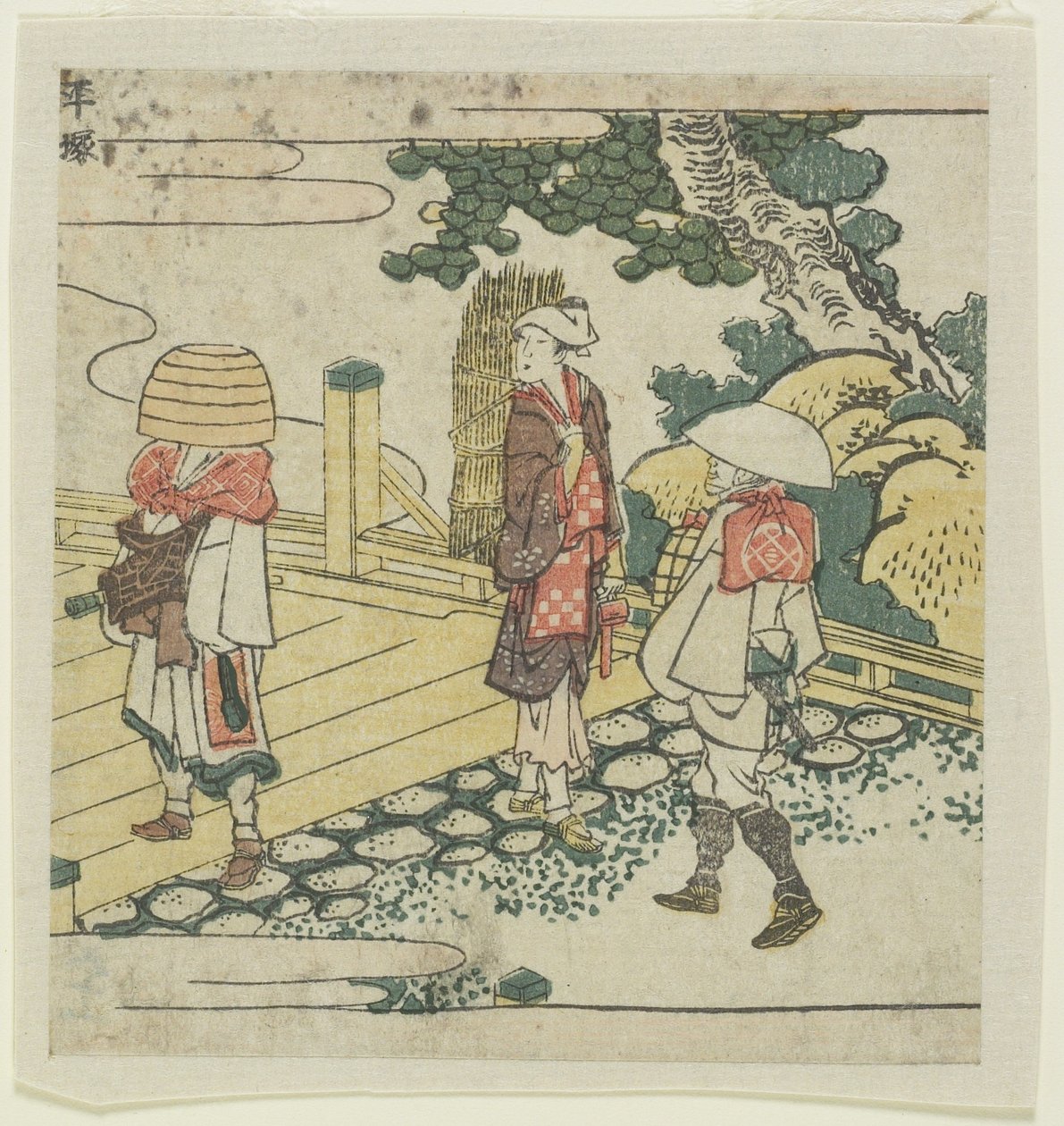 Hiratsuka, c. 1804 autorstwa Katsushika Hokusai