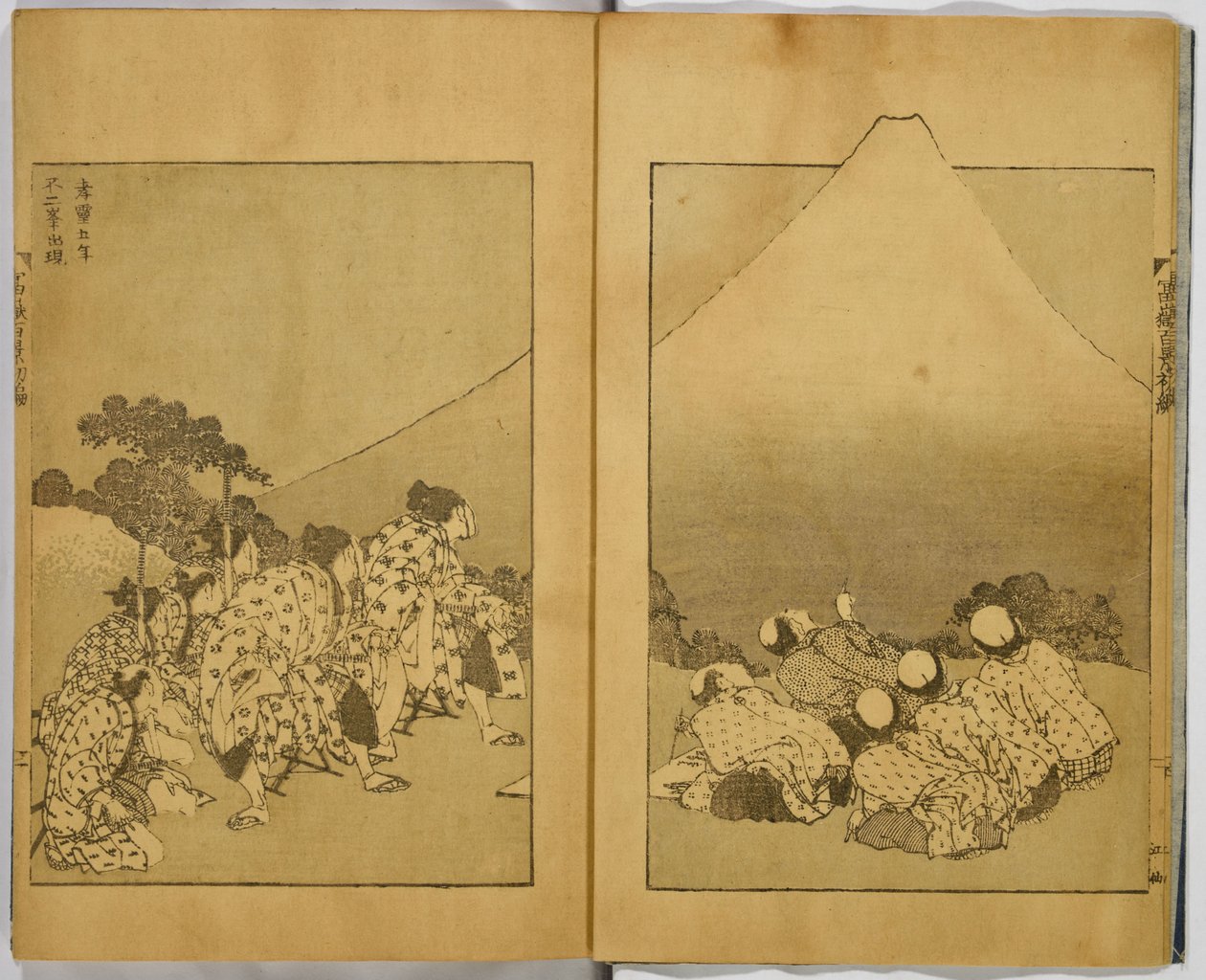 Sto widoków na Fuji autorstwa Katsushika Hokusai