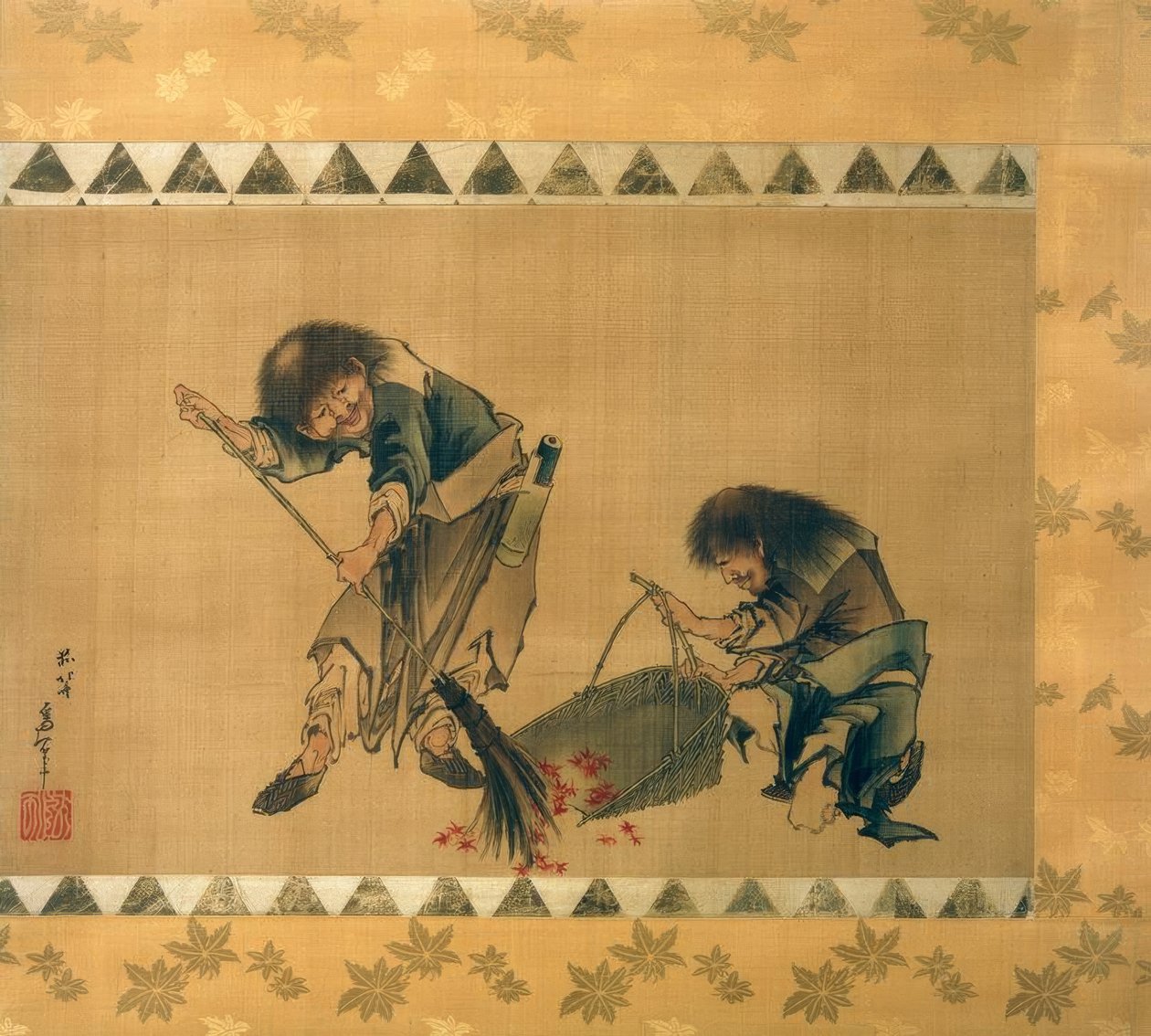 Szczęście konwersji d Totoku autorstwa Katsushika Hokusai