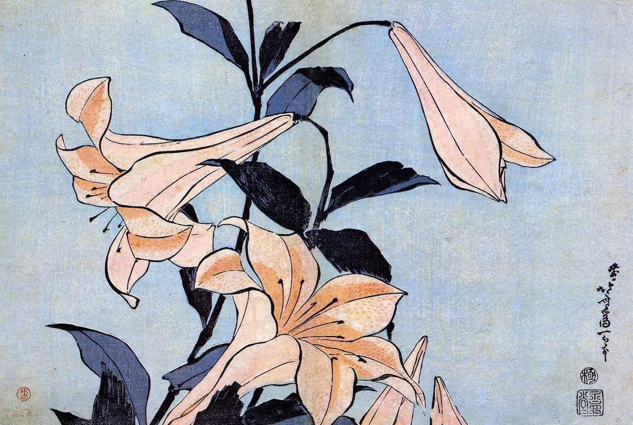 Katsushika Hokusai (1760-1849) (Eco-Ukiyo-e) Wersje 1830 S Tate A Shokin no Sewum sztuk pięknych i szkoły autorstwa Katsushika Hokusai
