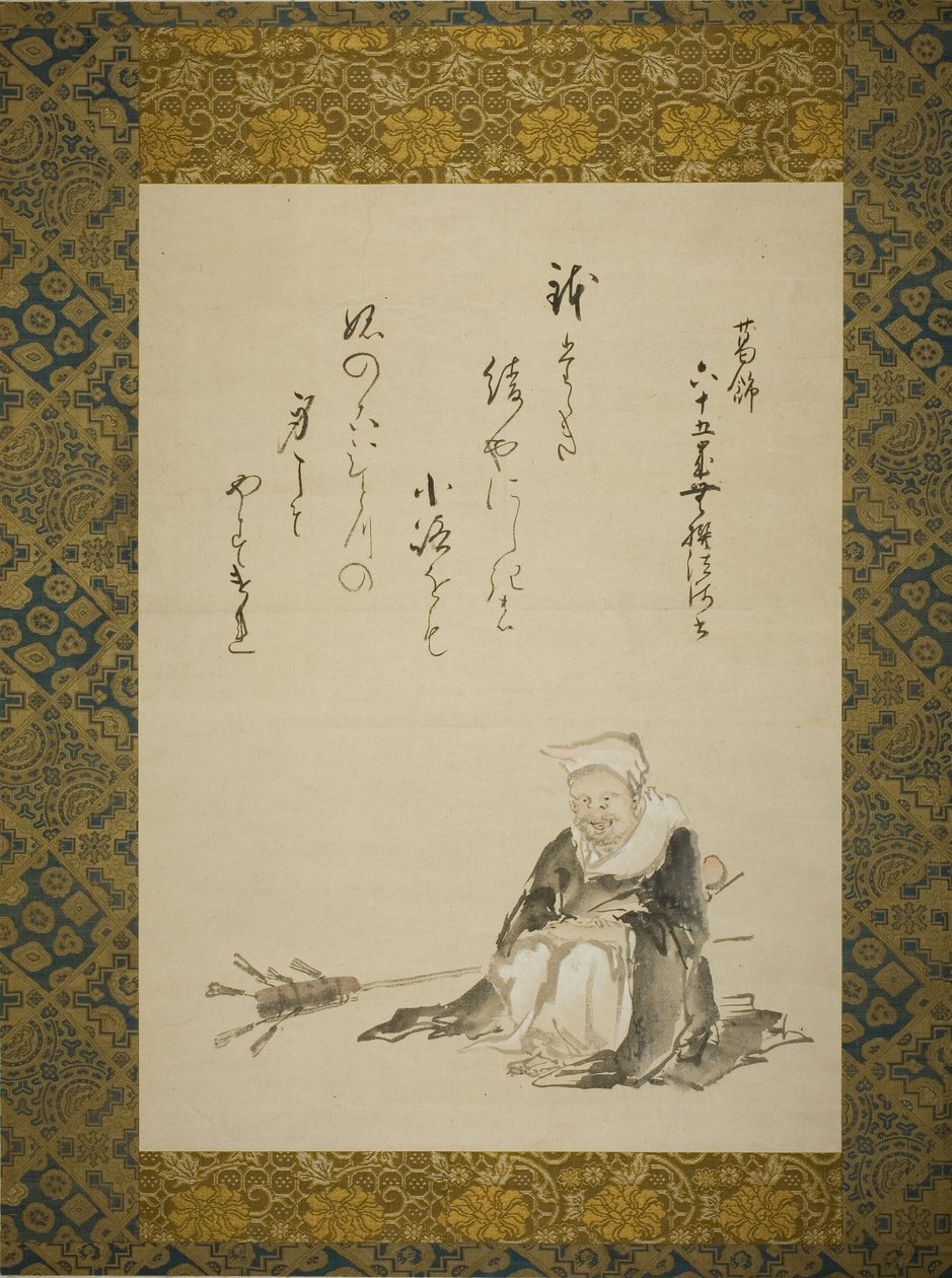 Ceremonialne Trzepaczki do Herbaty Mnicha autorstwa Katsushika Hokusai
