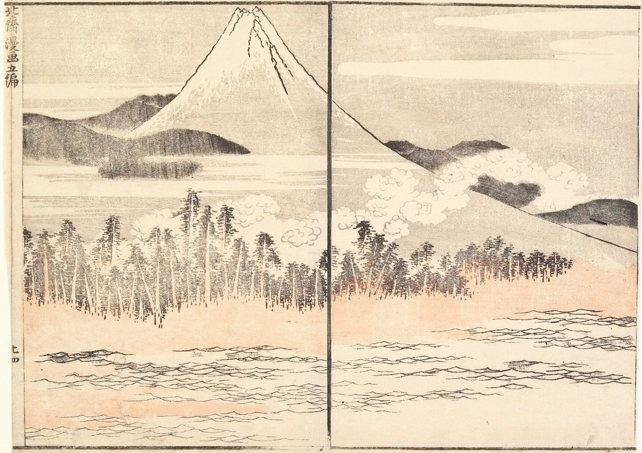 Góra Fuji autorstwa Katsushika Hokusai