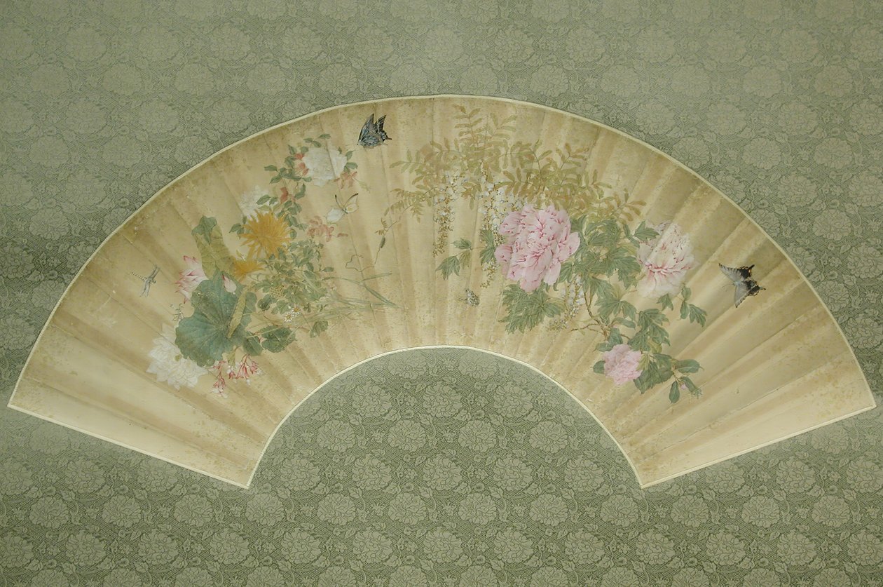 Letnie Kwiaty. autorstwa Katsushika Isai