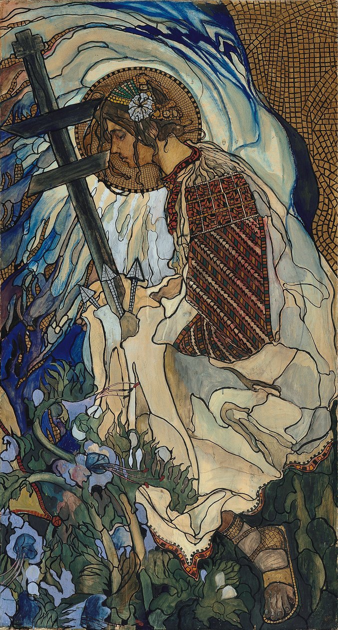 Madonna Huculska autorstwa Kazimierz Sichulski
