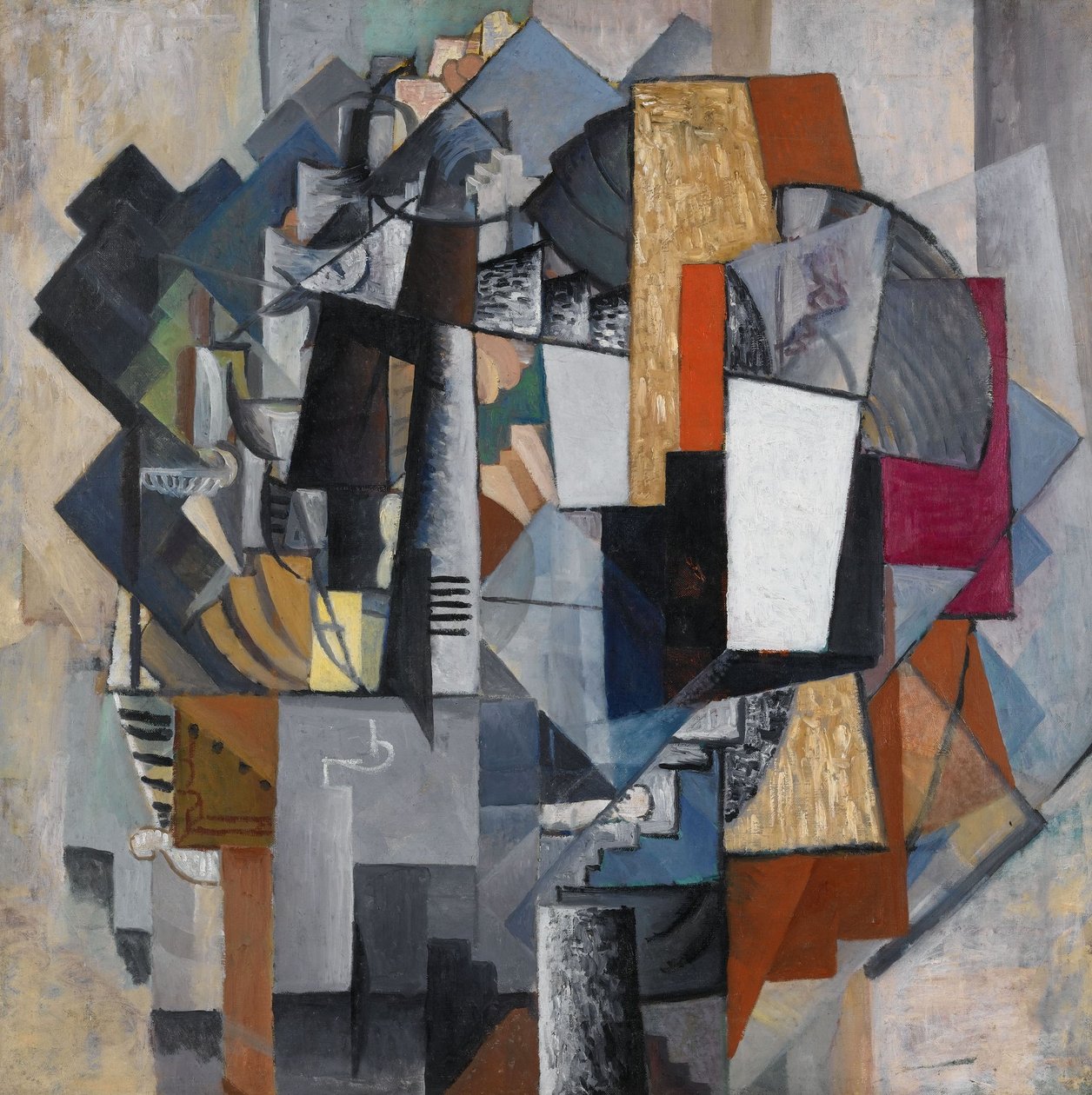 Biuro i pokój: n autorstwa Kazimir Severinovich Malevich