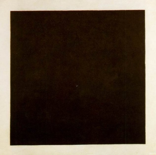 Schwarzes Quadrat Angielski: Czarny kwadrat: n autorstwa Kazimir Severinovich Malevich