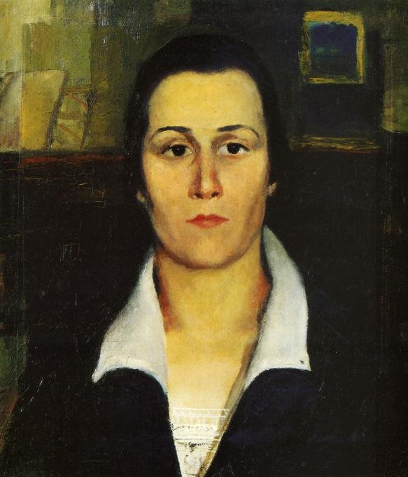Portret kobiety autorstwa Kazimir Severinovich Malevich