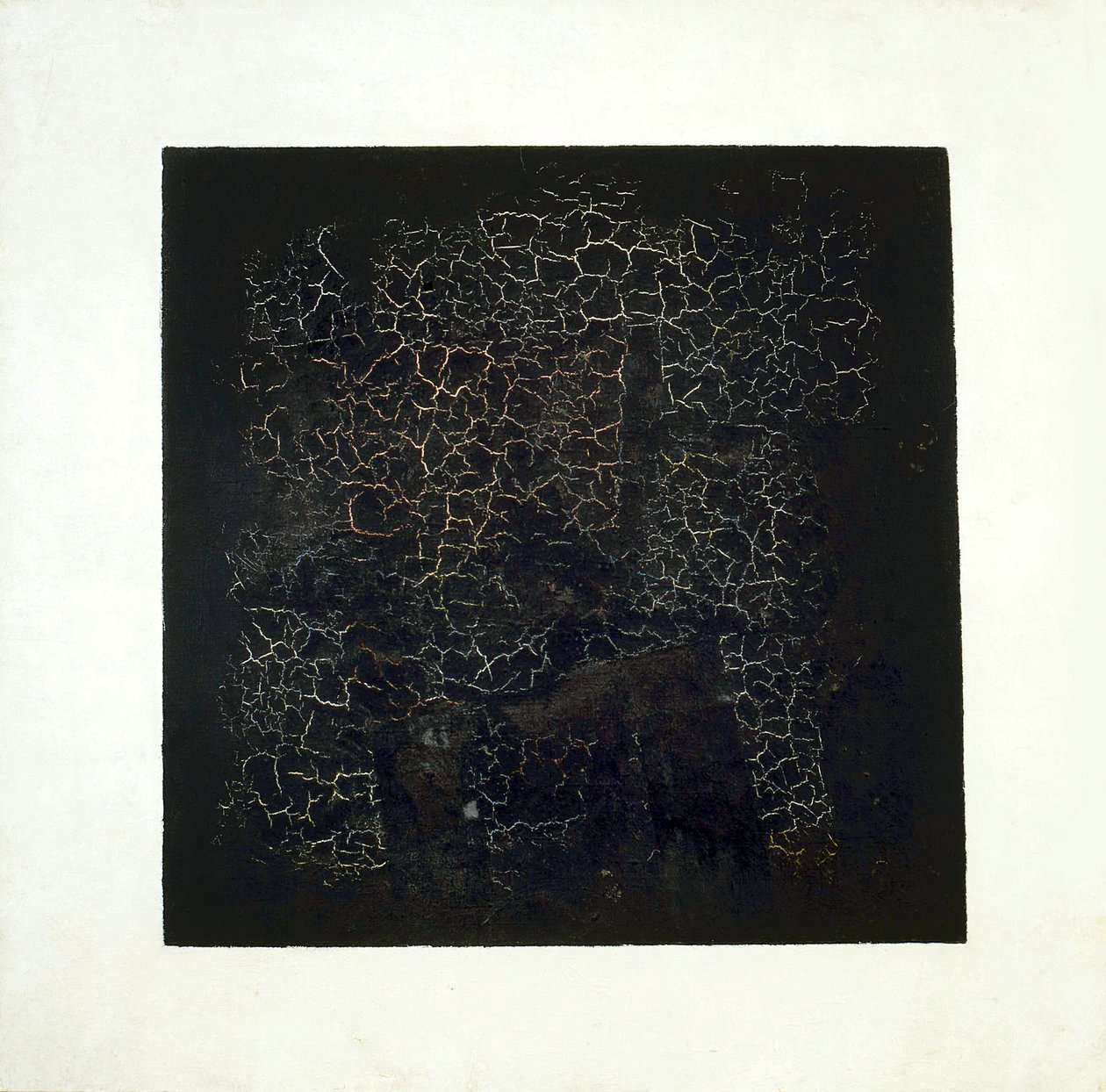 Czarny kwadrat autorstwa Kazimir Severinovich Malevich