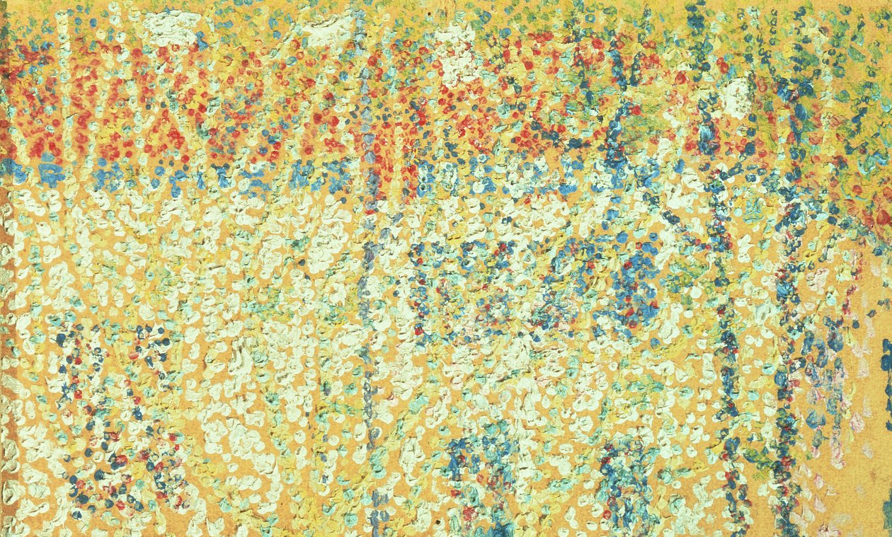 Pejzaż, 1906-08 (olej na tekturze) autorstwa Kazimir Severinovich Malevich
