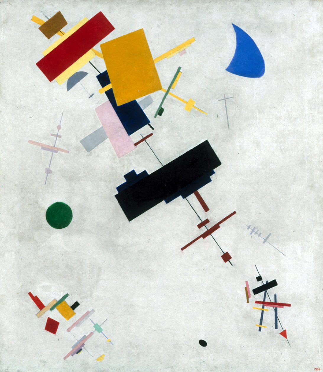 Suprematyzm autorstwa Kazimir Severinovich Malevich