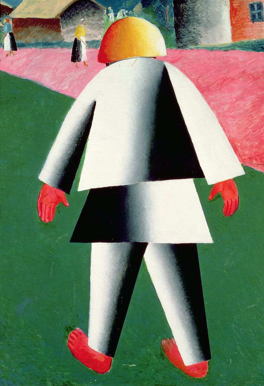 „Dorożkarz” lub Dorożka autorstwa Kazimir Severinovich Malevich