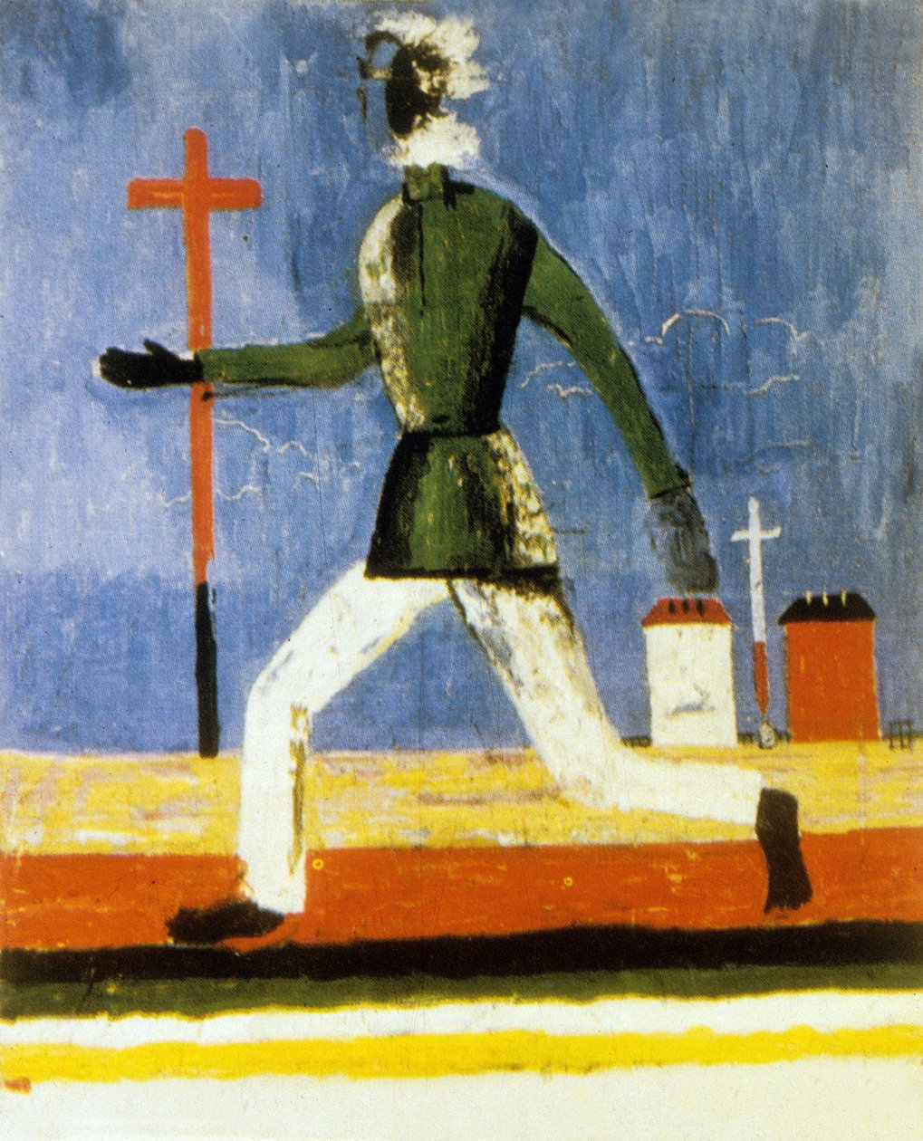 Biegnący, 1933 autorstwa Kazimir Severinovich Malevich