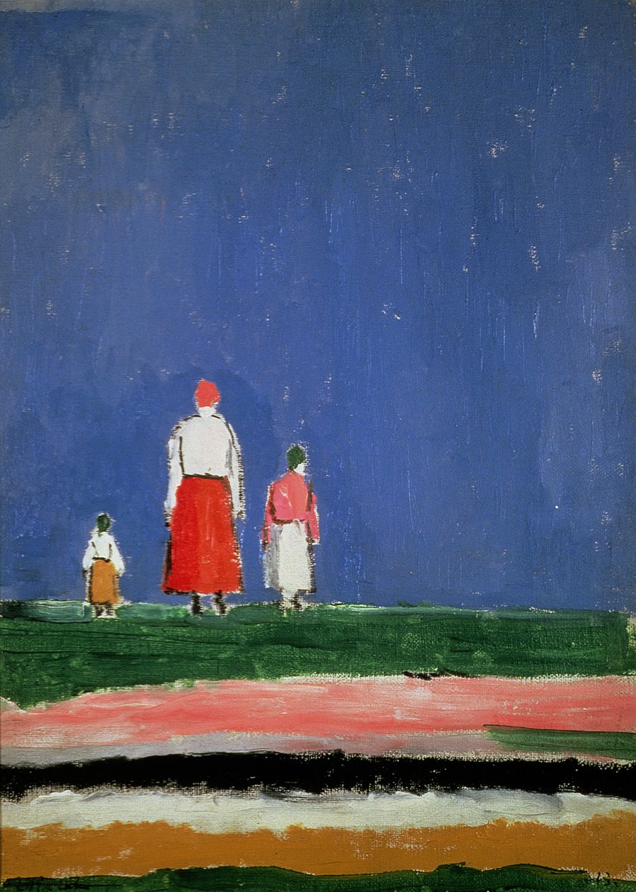 Гурван дүр, 1913-28 поли autorstwa Kazimir Severinovich Malevich