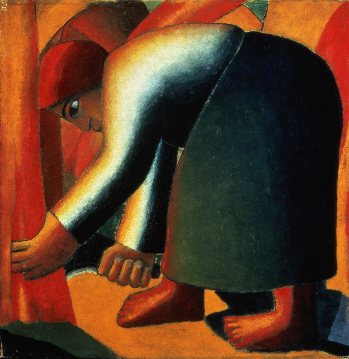 Cięcie kobiety, ok. 1900 autorstwa Kazimir Severinovich Malevich