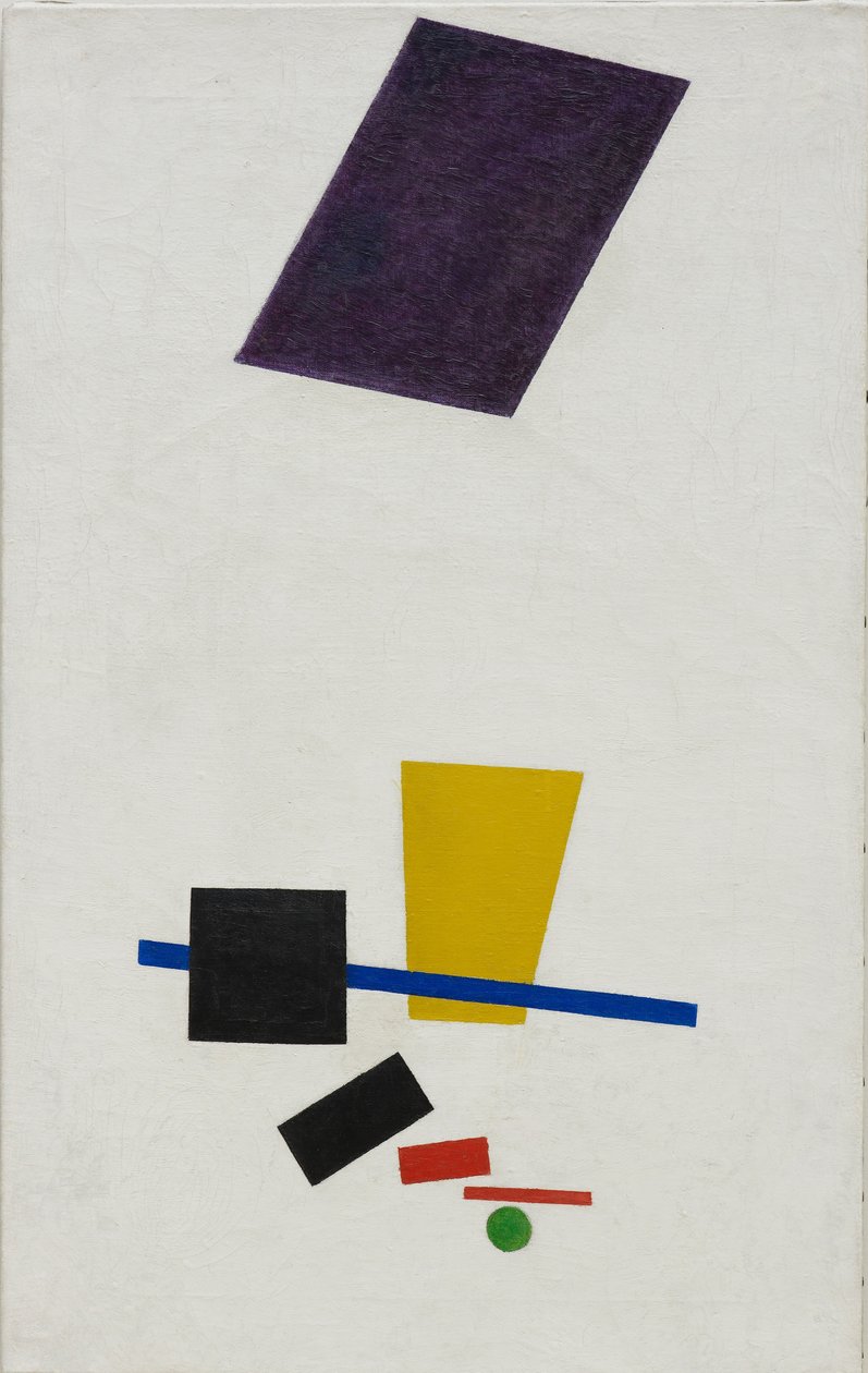 Malarski realizm piłkarza – masy barwne w 4. wymiarze autorstwa Kazimir Severinovich Malevich