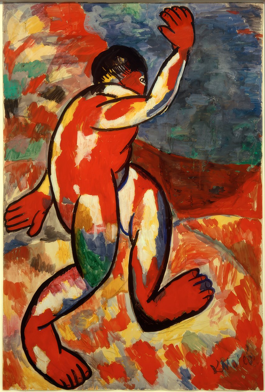 Badender autorstwa Kazimir Severinovich Malevich
