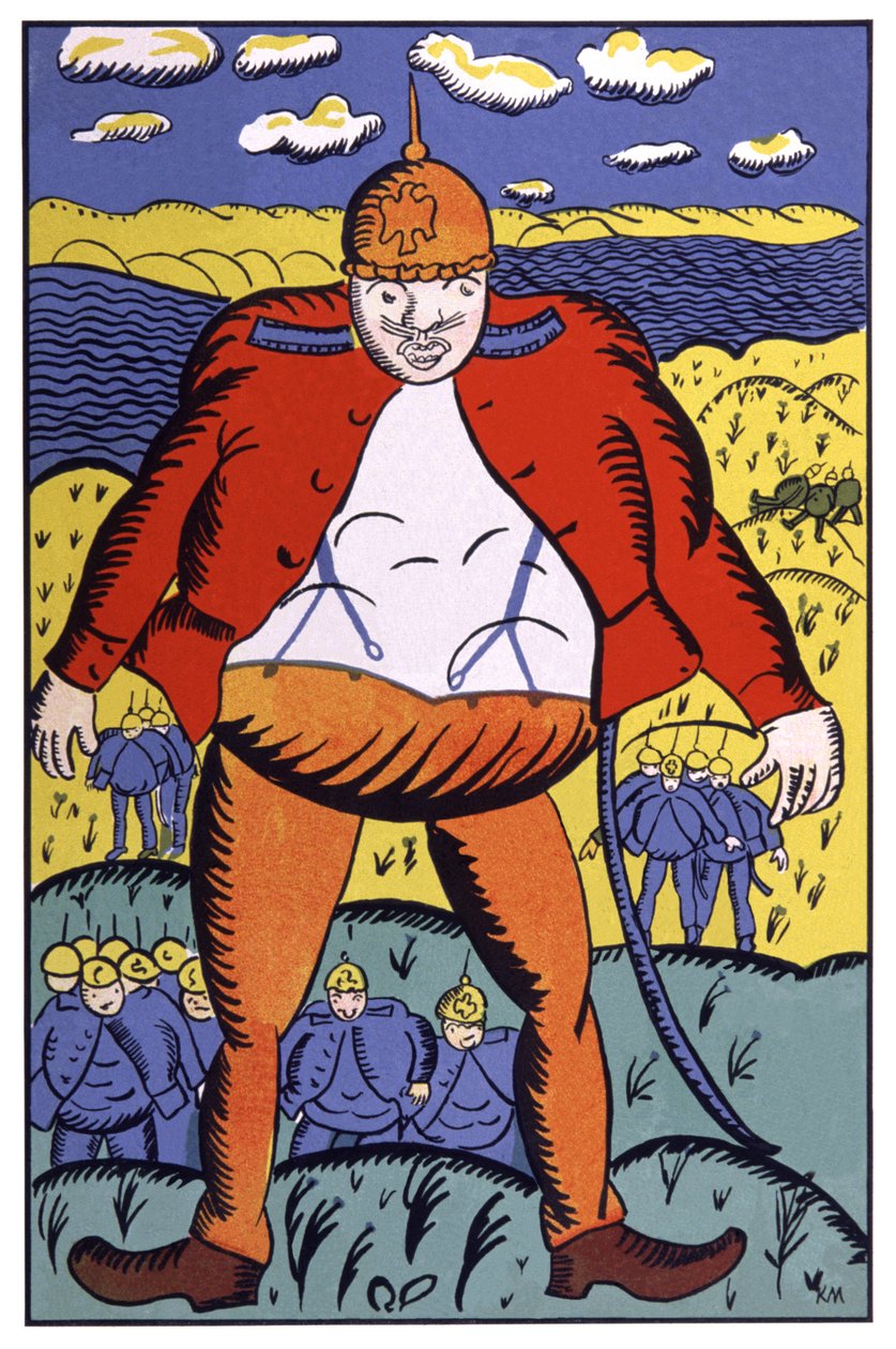 Bitwa nad Wisłą autorstwa Kazimir Severinovich Malevich