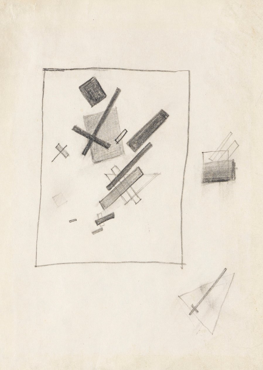 Mieszane uczucia, ok. 1916. autorstwa Kazimir Severinovich Malevich