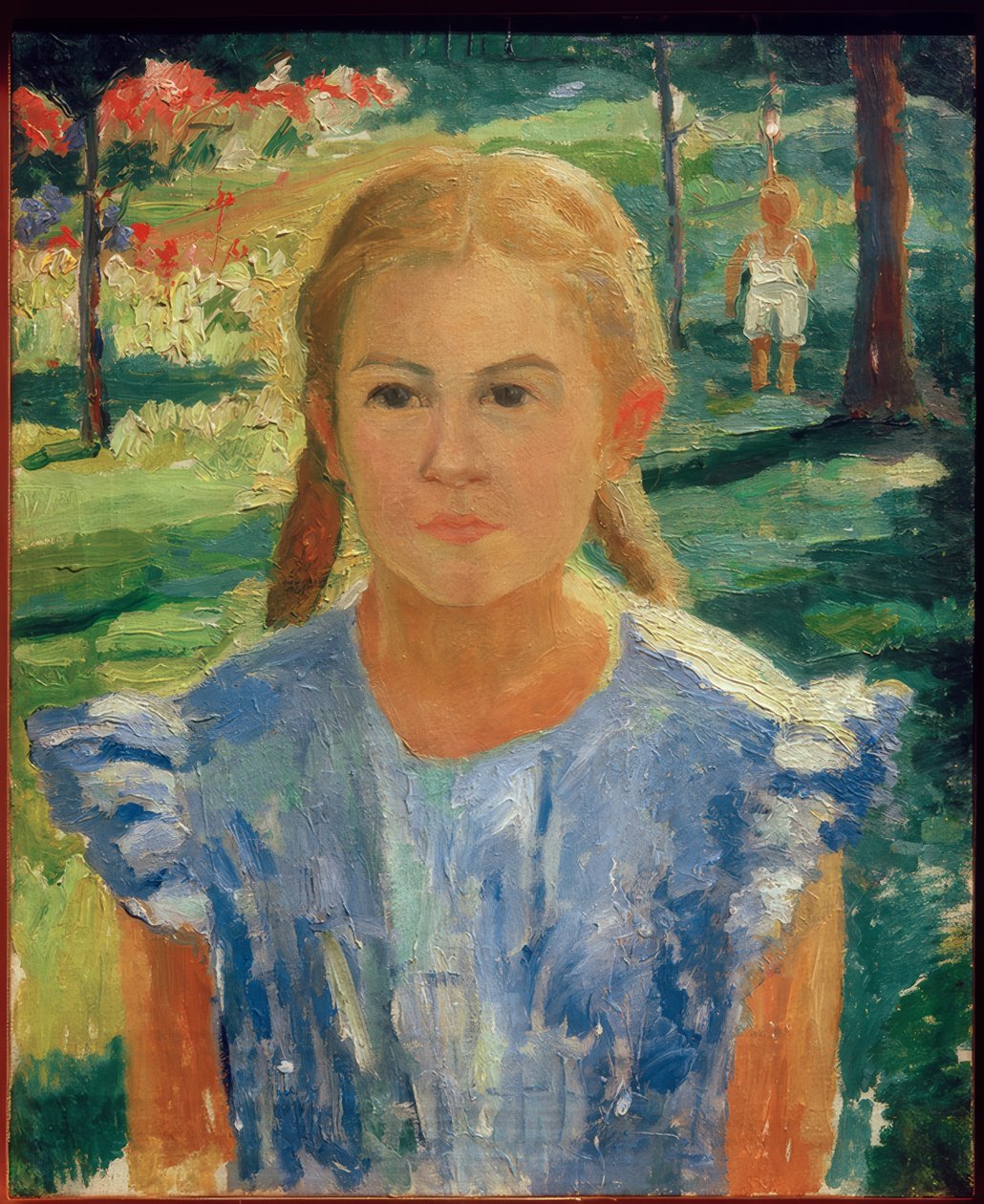 Portret Una autorstwa Kazimir Severinovich Malevich