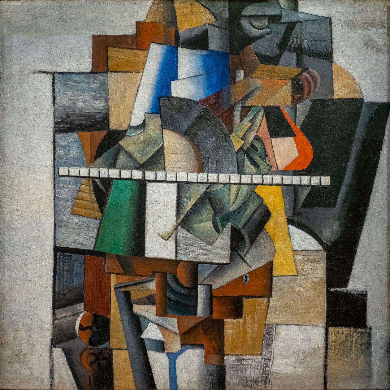 Portret Michaiła Matiuszyna autorstwa Kazimir Severinovich Malevich
