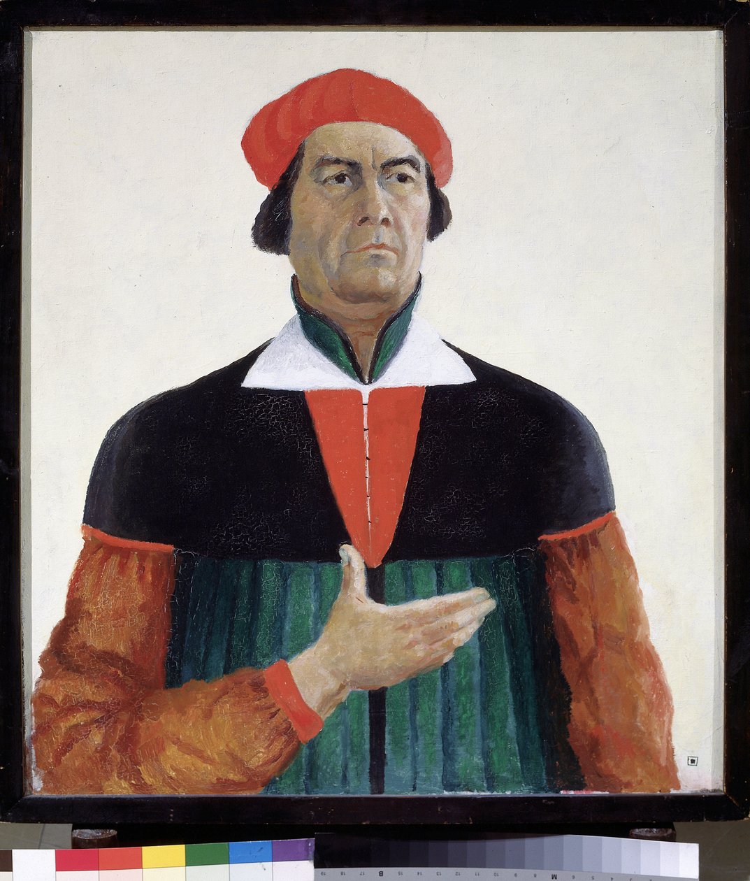 Autoportret 1933 Państwowe Muzeum Rosyjskie - peinture de Kasimir Severinovich Malevitch (Malevich, Malevic) (1878-1935), autorstwa Kazimir Severinovich Malevich
