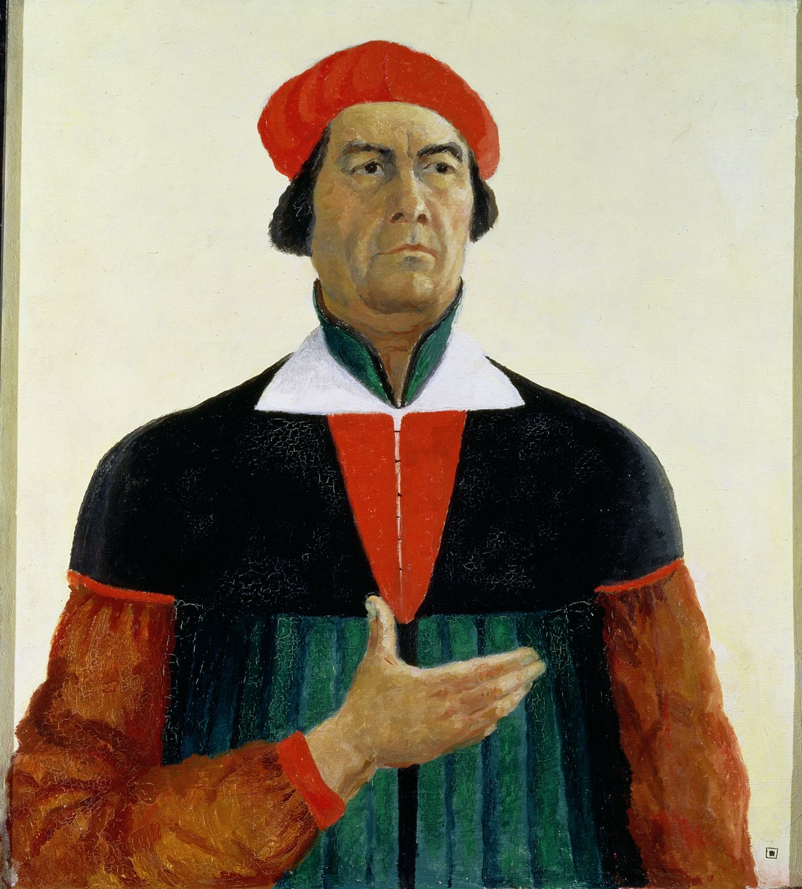 Autoportret jako artysta autorstwa Kazimir Severinovich Malevich
