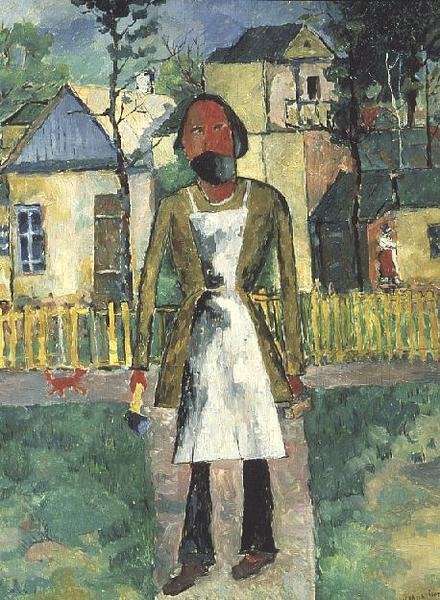 Stolarz autorstwa Kazimir Severinovich Malevich