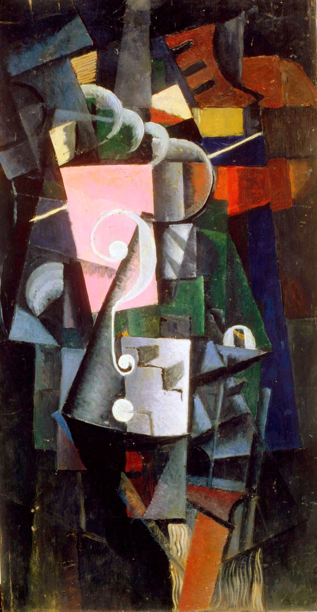 Szkatułka klozetowa, 1913 r. autorstwa Kazimir Severinovich Malevich