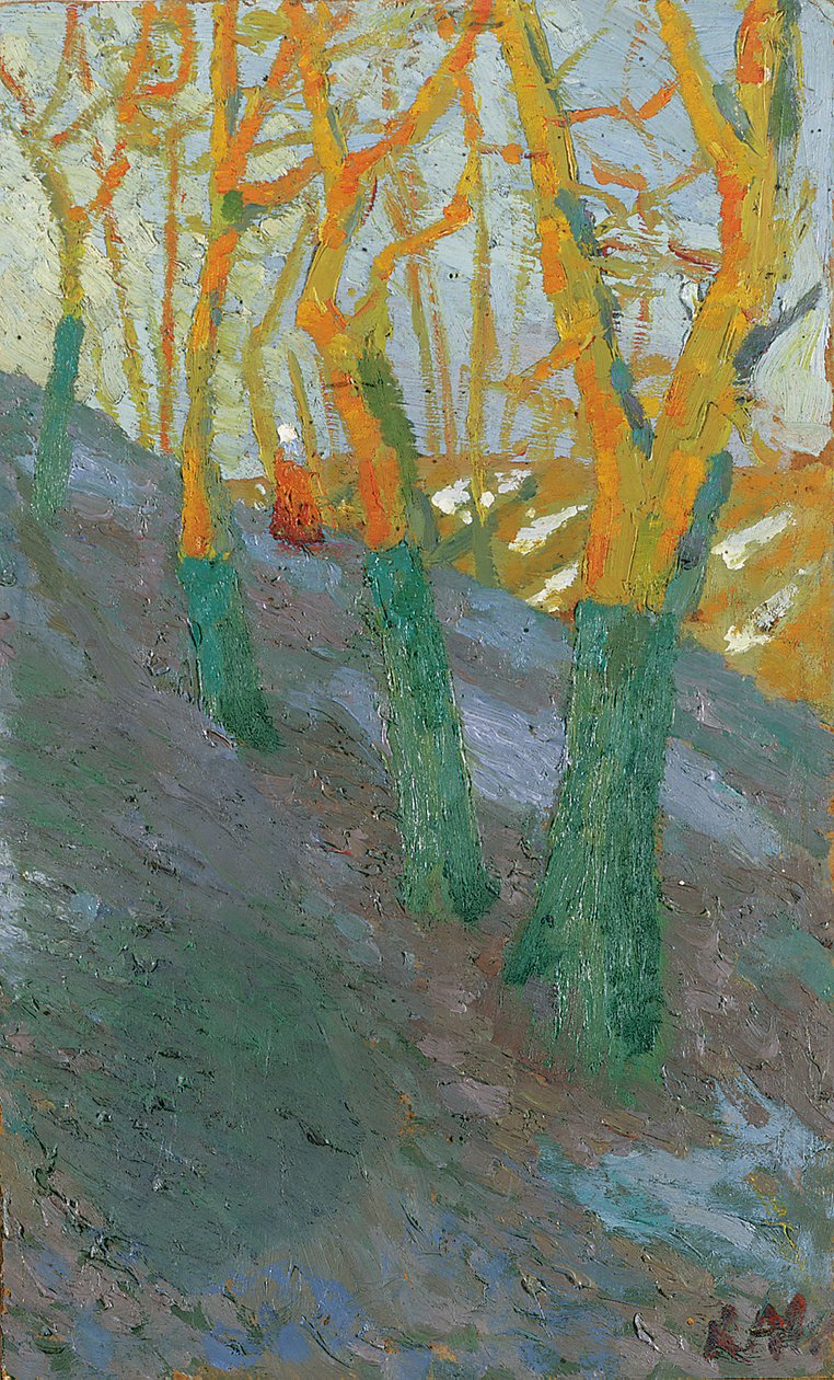 Drzewa, ok. 1904 autorstwa Kazimir Severinovich Malevich