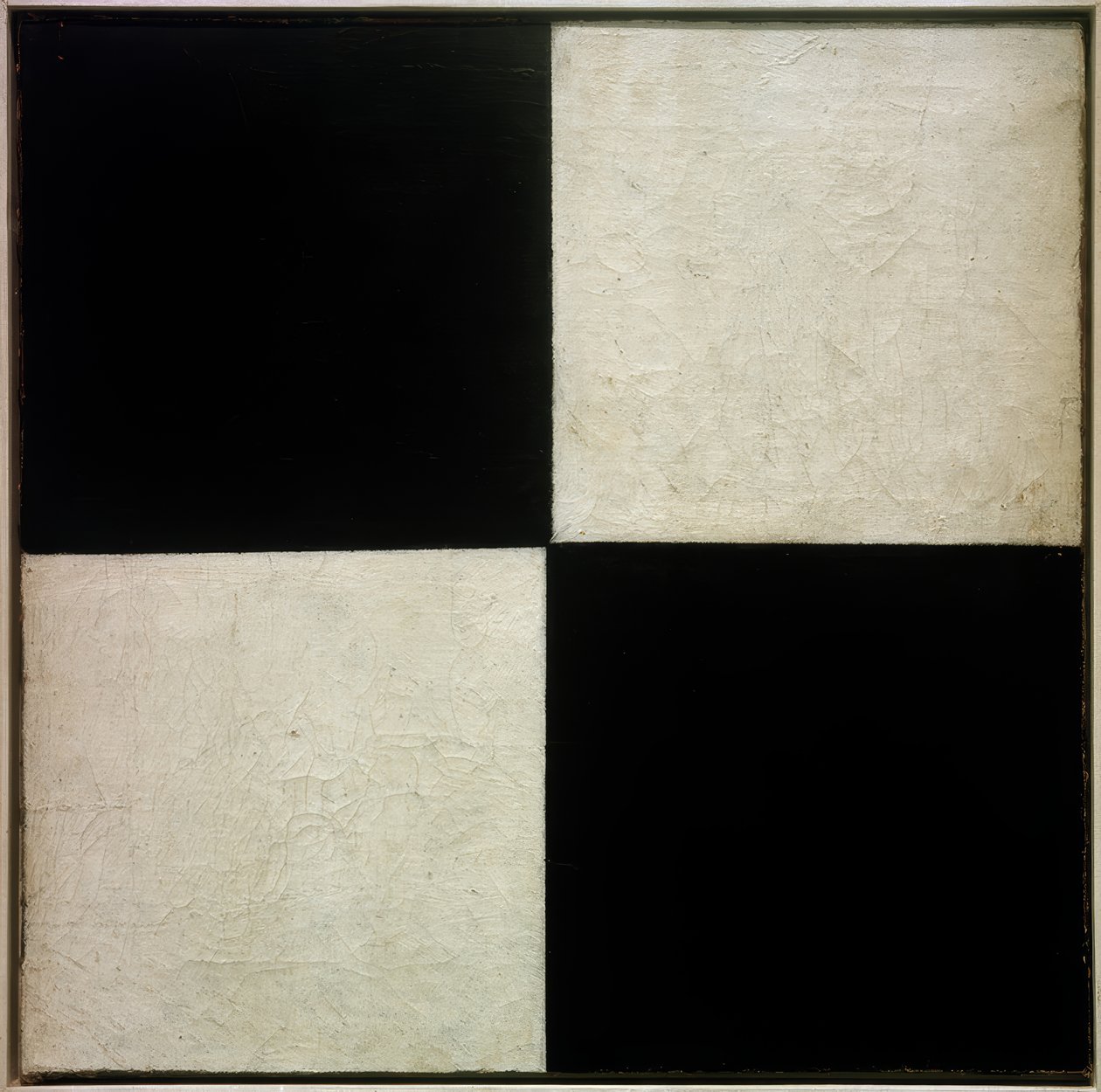 Cztery kwadraty, 1915 autorstwa Kazimir Severinovich Malevich
