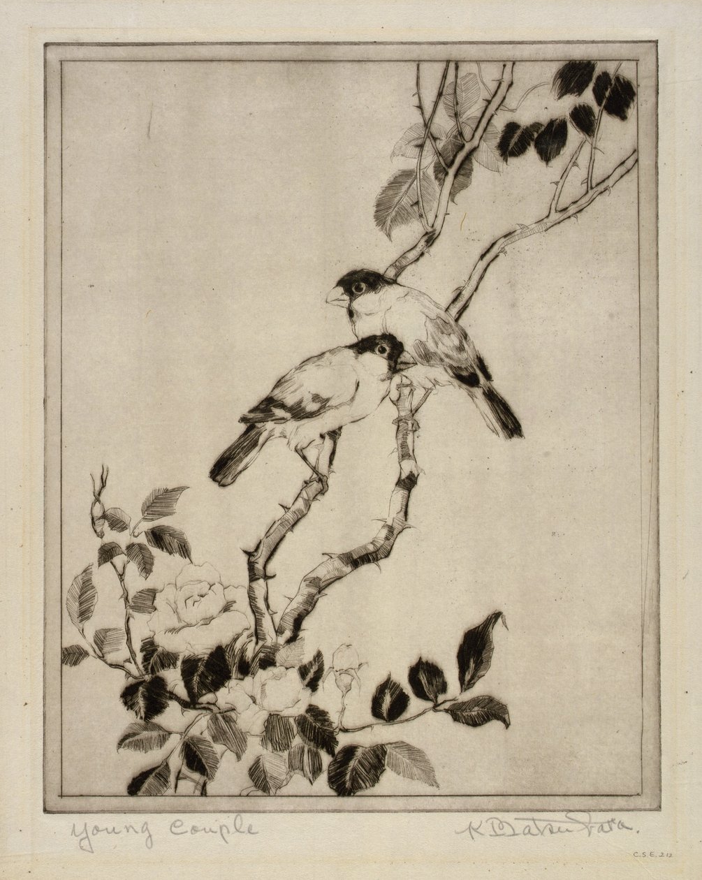 Młoda para autorstwa Kazuo Matsubara