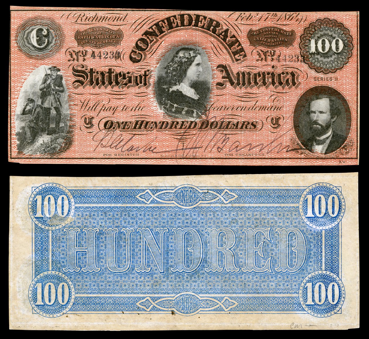 CSA-T65- 100-1864 USD autorstwa Keatinge and Ball