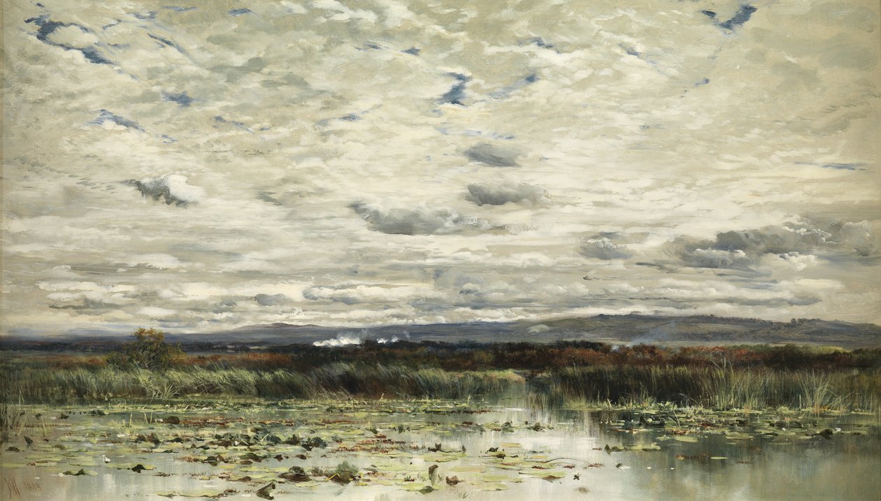 W pobliżu Shillingford, 1883 autorstwa Keeley Halswelle