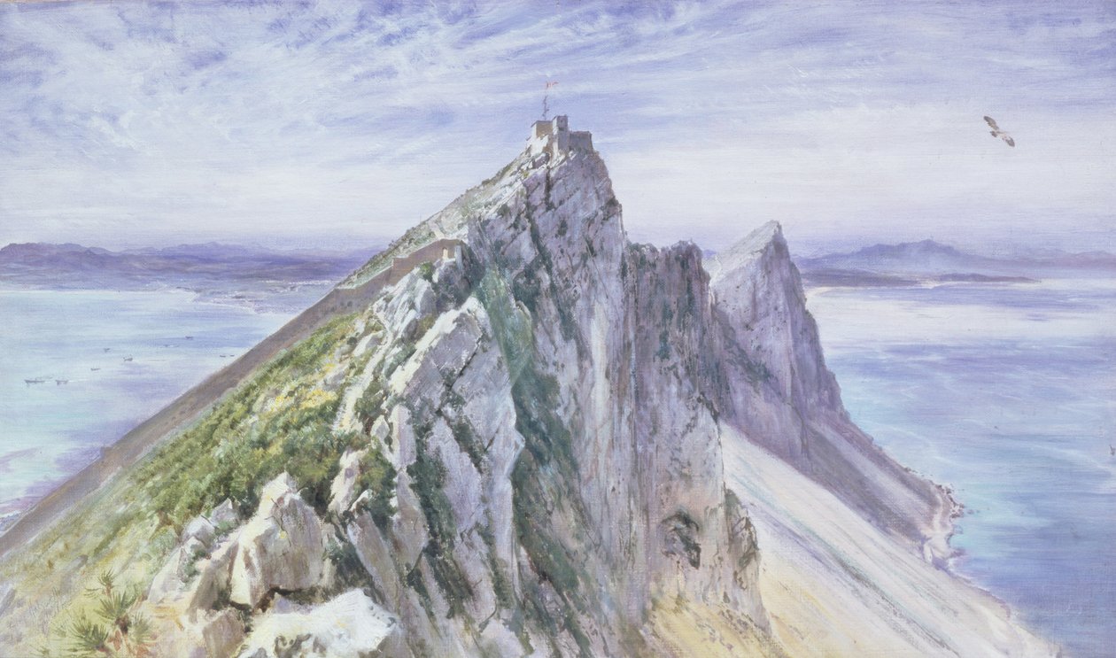 Skała Gibraltaru autorstwa Keeley Halswelle