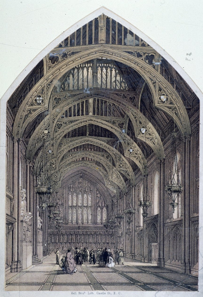 Guildhall, Londyn, c1870 autorstwa Kell Brothers