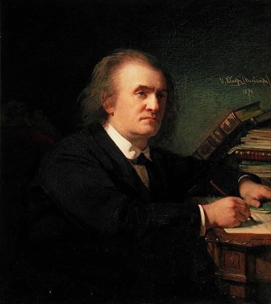 Portret Aleksandra Sierowa (1820-71), 1870 autorstwa Keller Vyliandi J.P. Keller Vyliandi J.P.