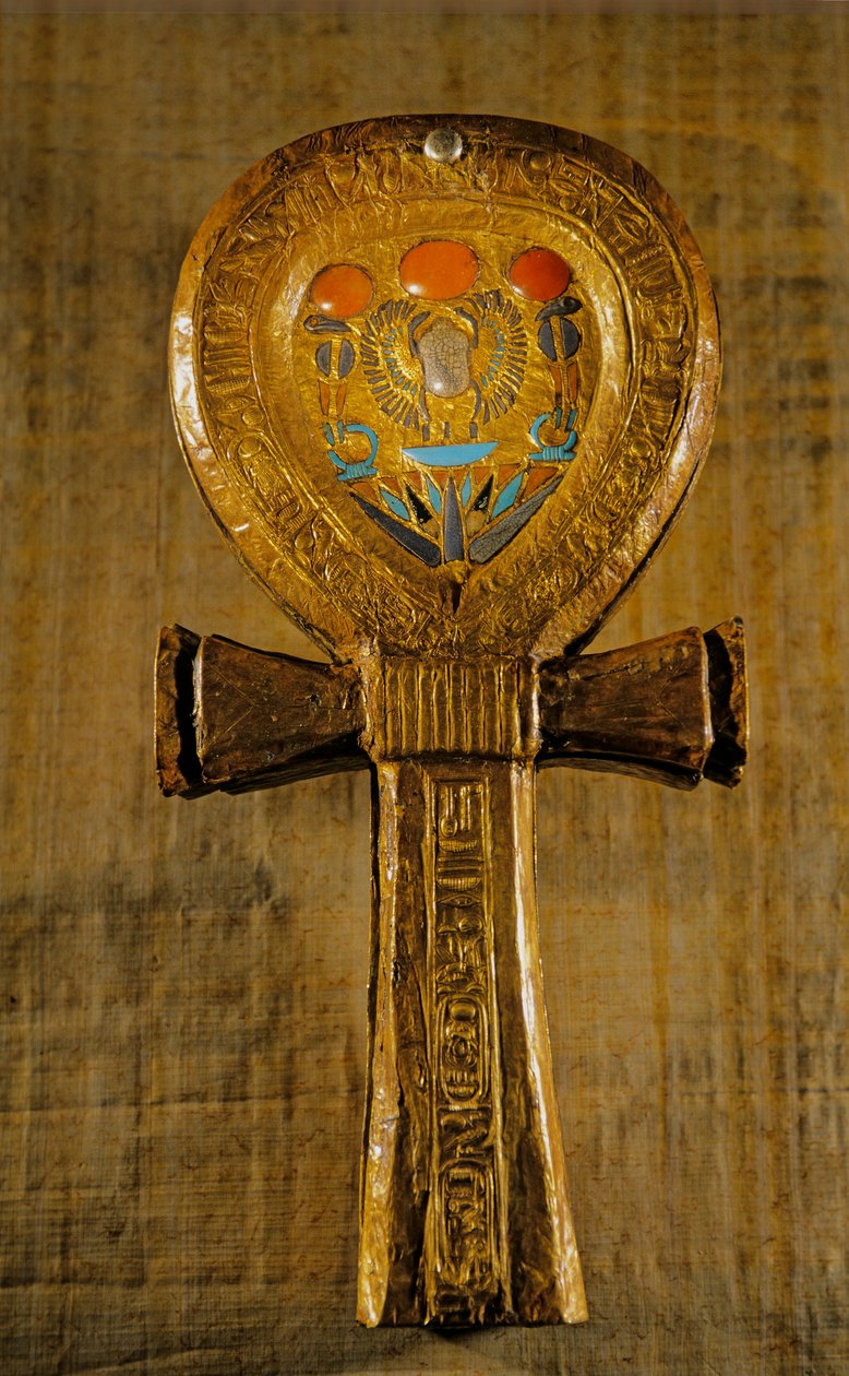 Obudowa lustra w kształcie ankh, 2009 (zdjęcie) autorstwa Kenneth Garrett