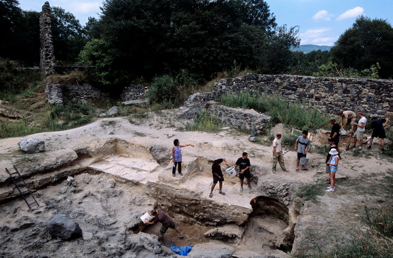 Dmanisi, Gruzja Stanowisko Homo erectus autorstwa Kenneth Garrett