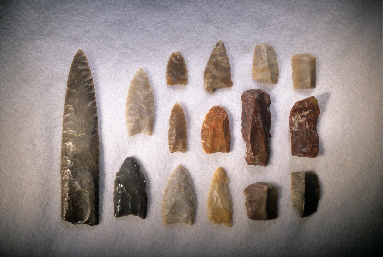 Pierwsi Amerykanie; punkty Clovis; Blackwater Draw; Nowy Meksyk; miejsce typu Clovis, 2000 (zdjęcie) autorstwa Kenneth Garrett