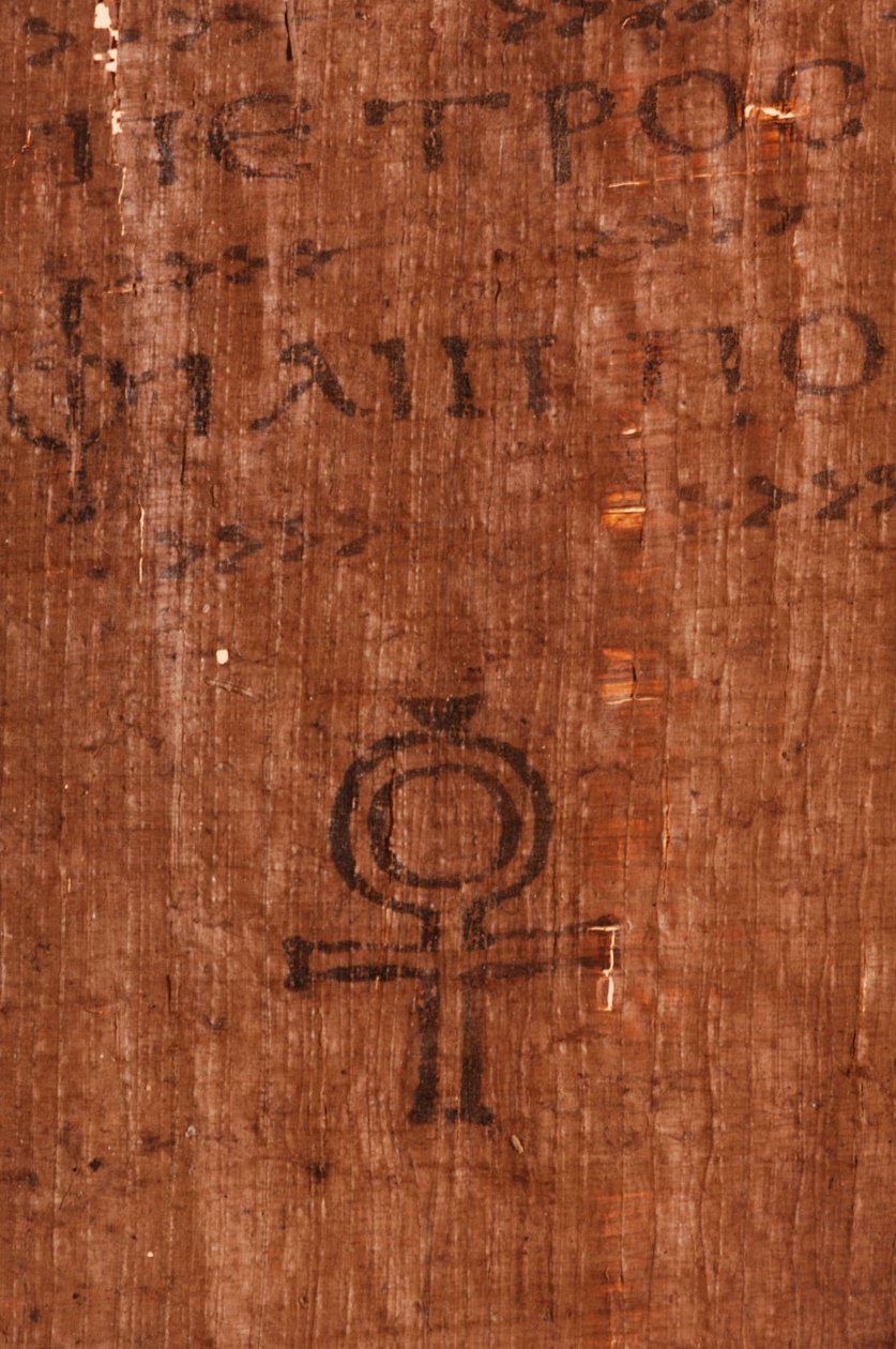 Ewangelia Judasza; Codex Tchacos; Wydanie krytyczne, tekst gnostycki; Genewa, 2006 (zdjęcie) autorstwa Kenneth Garrett