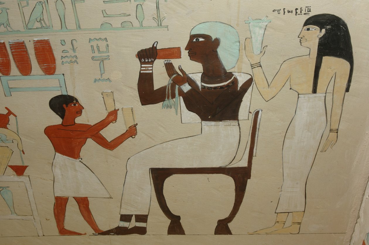 Sarkofag Aszajt, detal, Czarni Faraonowie, Nubijczycy, Egipt, Muzeum Egipskie, C..., 2007 (zdjęcie) autorstwa Kenneth Garrett